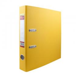 Папка-регистратор Silwerhof, цвет желтый, A4, 50 мм, арт. 355020-05