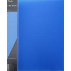 Папка пластиковая на 2-х кольцах DIAMOND синяя (А4, корешок 25 мм) (2AB4_02009)