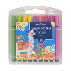 Фломастеры утолщенные Funcolor jumbo, 18 цветов