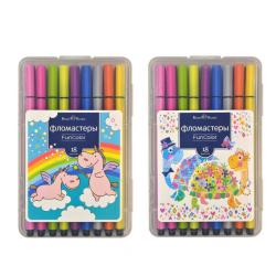 Фломастеры Fun Color, 18 цветов