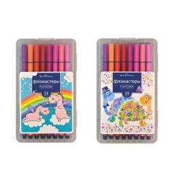 Фломастеры Fun Color, 24 цвета