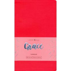 Книга для записей Grace. Коралловый (80 листов, А5-, клетка) (КЗГК5803189)