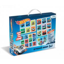 Игровой набор 3 в 1 Hot Wheels