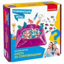 Развивающая игра настольная Bondibon Охота за сокровищами