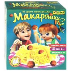 Игра настольная семейная МАКАРОШКИ (Ф85268)