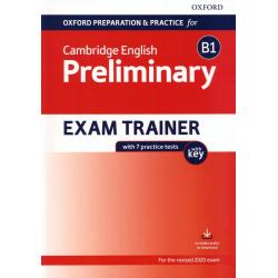 Oxford Preparation and Practice for Cambridge English B1 Preliminary Exam Trainer with Key