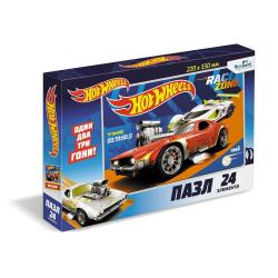 Пазл Hot Wheels. Территория гонки, 24 элемента