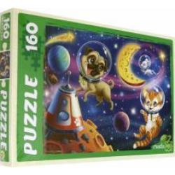 Puzzle-160 ЖИВОТНЫЕ В КОСМОСЕ (П160-5267)