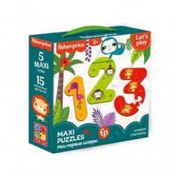 Пазлы Maxi Puzzle Fisher-Price Мои первые цифры