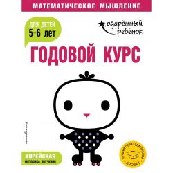 Годовой курс для детей 5-6 лет (с наклейками)