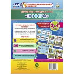 Сюжетно-ролевая игра Шоферы. Моделирование игрового опыта детей 3-4 лет. ФГОС ДО