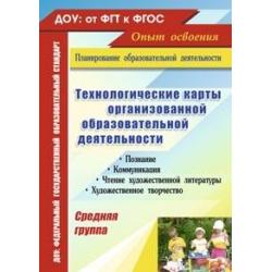 Технологические карты организованной образовательной деятельности. Средняя группа. ФГОС