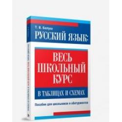 Русский язык. Весь школьный курс в таблицах и схемах